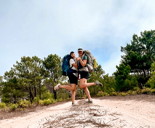 #jsemhannah Nikol na Fisherman´s trailu