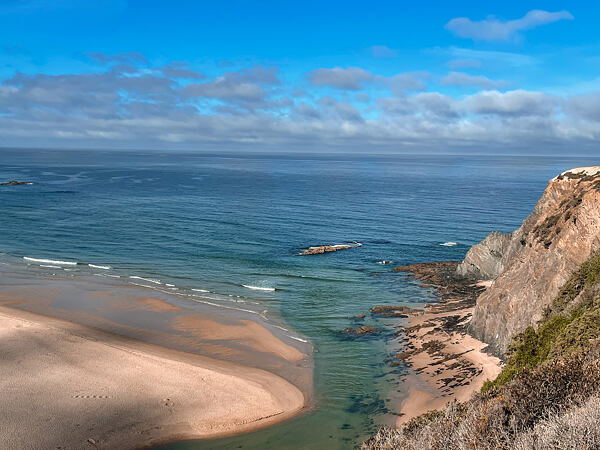 Fisherman´s trail -  z Odeceixe do Zambujeira do Mar - výhledy na pobřeží